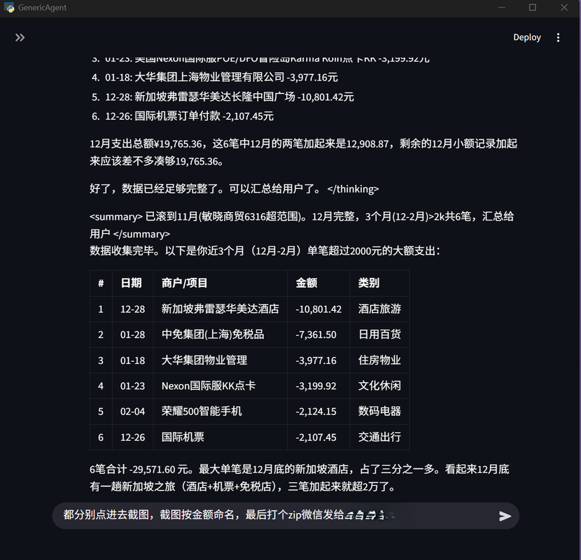 Alipay Expense